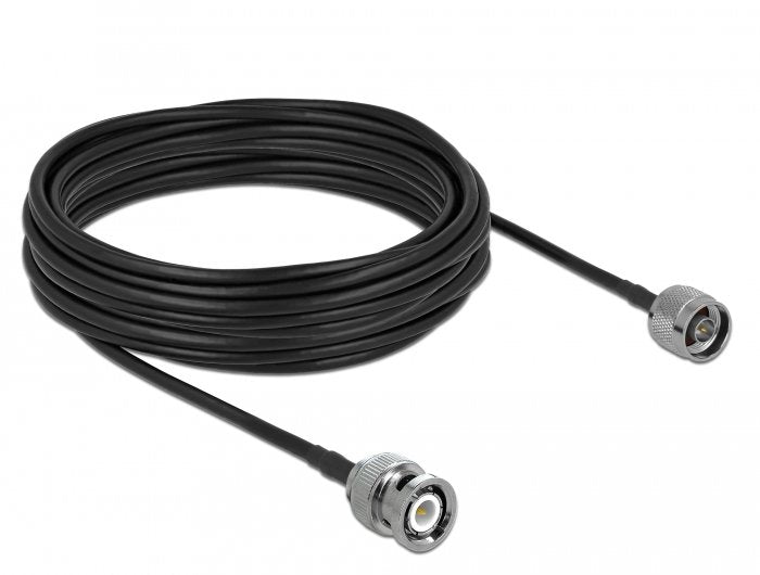 EAN 4043619904259 - DeLOCK 90425 cable coaxial LMR195 10 m Negro, Gris imagen 1