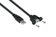 EAN 4066857000279 - Alcasa UK20P-AEA-010S cable USB USB 2.0 1 m USB A 0,48 Gbit/s Negro imagen 1