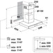 EAN 8003437233227 - Whirlpool AKR 558/3 IX De pared Acero inoxidable 428 m³/h imagen 9