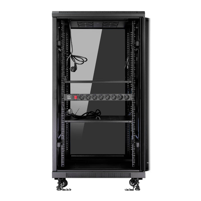 EAN 8436617920707 - aiten data AI6822 22U Bastidor para instalación en suelo Negro imagen 5