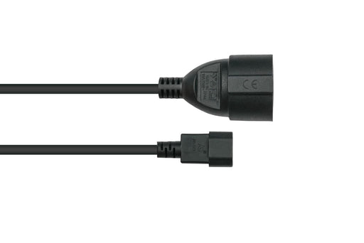 EAN 4066857003218 - Kabelmeister SK1402-S005 cable de transmisión Negro 0,5 m IEC C14 Enchufe tipo F imagen 2
