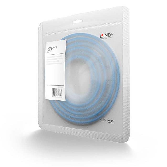 EAN 4002888480185 - Lindy 48018 cable de red Azul 2 m Cat6 U/UTP (UTP) imagen 2