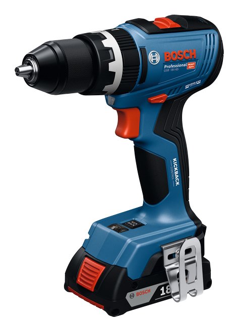 EAN 4053423321135 - Bosch GSB 18V-65 2100 RPM Llave 1,12 kg Negro, Azul imagen 1