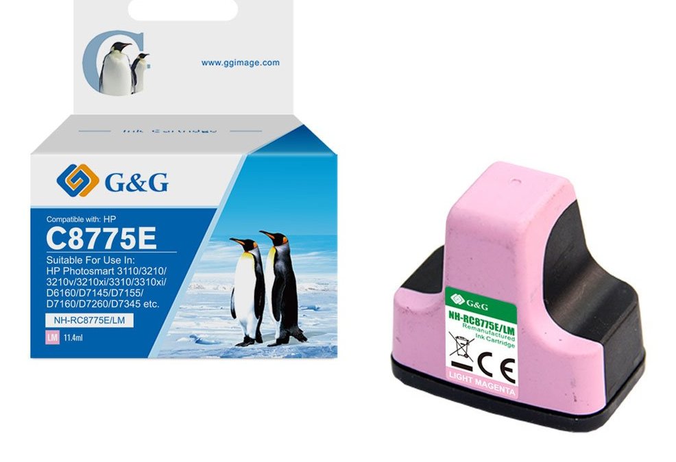 EAN 6941784747023 - G&G 15121 cartucho de tinta 1 pieza(s) Compatible Magenta claro imagen 1