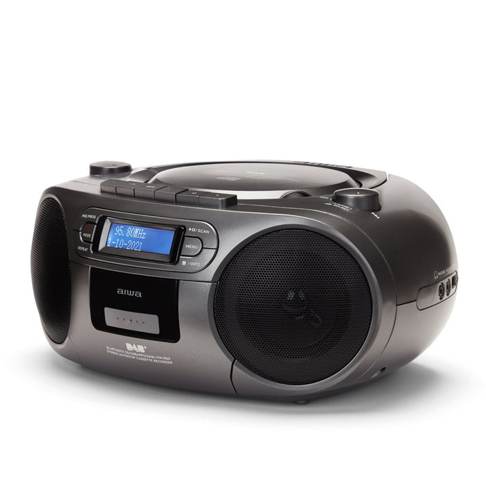 EAN 8435256897739 - Aiwa BBTC-660DAB/MG Analógico y digital 4 W DAB+, FM Gris Reproducción MP3 imagen 8