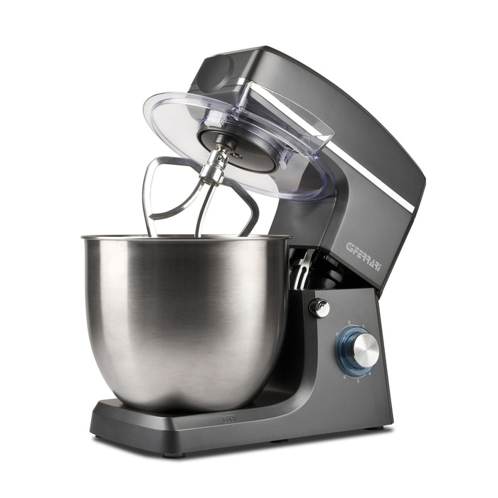 EAN 8056095875636 - G3 Ferrari Pastaio 10&Lode robot de cocina 2200 W 10 L Gris, Acero inoxidable imagen 2