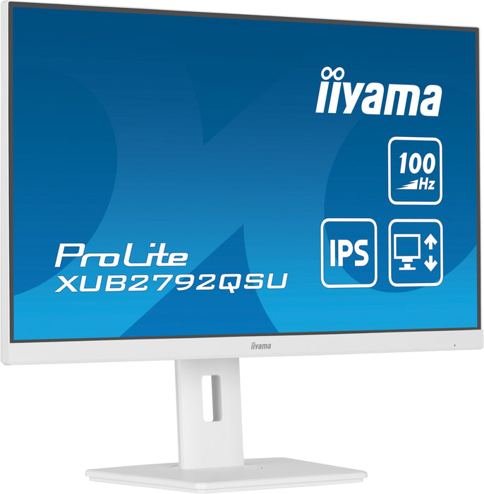 EAN 4948570123384 - iiyama ProLite XUB2792QSU-W6 pantalla para PC 68,6 cm (27") 2560 x 1440 Pixeles Quad HD LED Blanco imagen 4