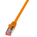 EAN 4052792021561 - LogiLink 0.25m Cat.6 S/FTP cable de red Naranja 0,25 m Cat6 S/FTP (S-STP) imagen 1