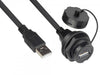 EAN 4014619709649 - Alcasa IC04-U204 cable USB USB 2.0 1 m USB A Negro imagen 1