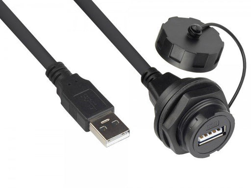 EAN 4014619709649 - Alcasa IC04-U204 cable USB USB 2.0 1 m USB A Negro imagen 1