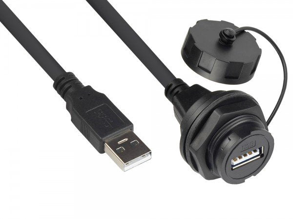 EAN 4014619709649 - Alcasa IC04-U204 cable USB USB 2.0 1 m USB A Negro imagen 1