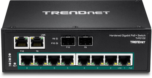 EAN 0710931160932 - Trendnet TI-PG102 switch No administrado Gigabit Ethernet (10/100/1000) Energía sobre Ethernet (PoE) Negr imagen 2