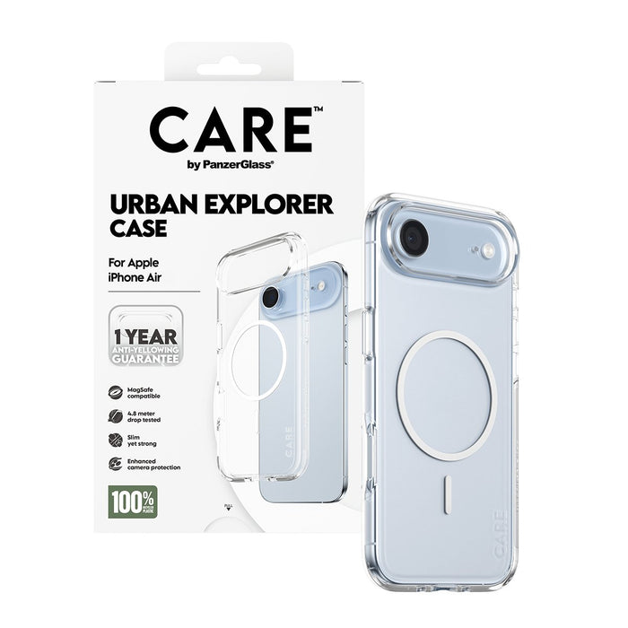 EAN 5715685026843 - PanzerGlass CARE™ by ® Urban Explorer Case Transparent w. White MagSafe iPhone Air funda para teléfono mó imagen 5