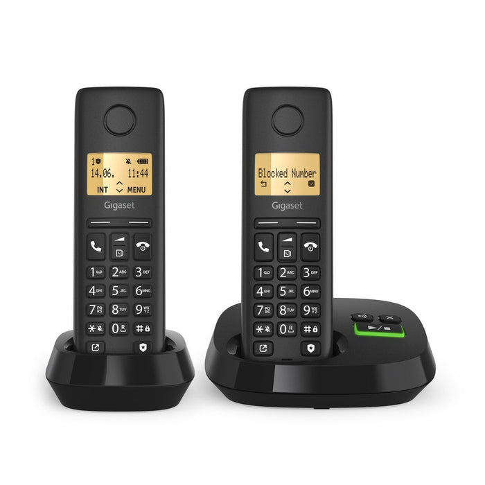EAN 4250366871523 - Gigaset PURE 100A Duo Teléfono DECT/analógico Identificador de llamadas Negro imagen 5