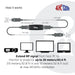 EAN 8719214471590 - CLUB3D DP 1.4 4K120HZ HDR ACTIVE REPEATER F/F displayport Negro imagen 4