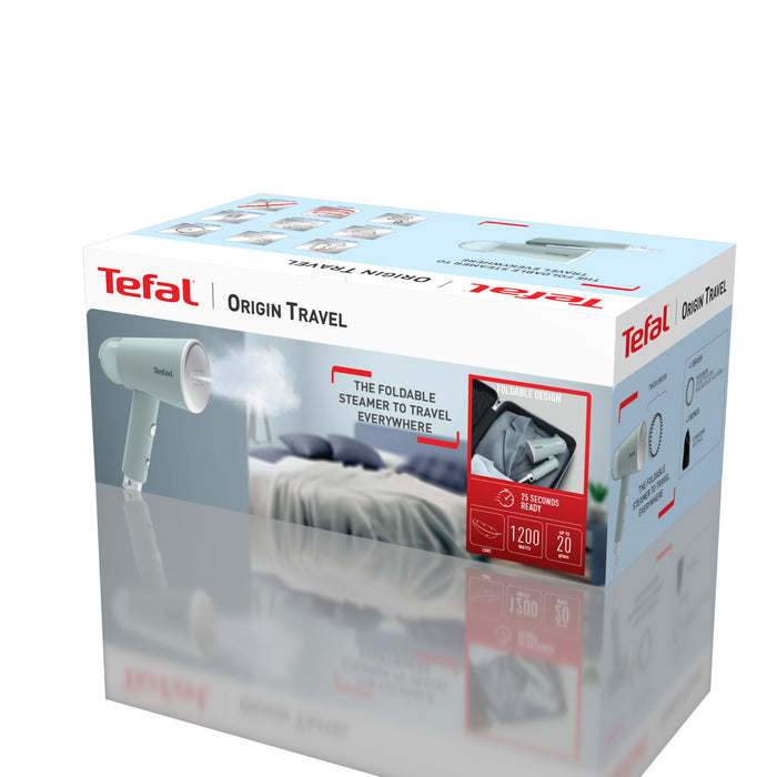EAN 3121040089828 - Tefal Origin Travel DT1034 Vaporizador manual de prendas 0,07 L 1200 W Verde claro, Blanco imagen 11