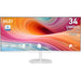 EAN 4711377395519 - MSI Pro MP341CQW E12 pantalla para PC 86,4 cm (34") 3440 x 1440 Pixeles UltraWide Quad HD Blanco imagen 1