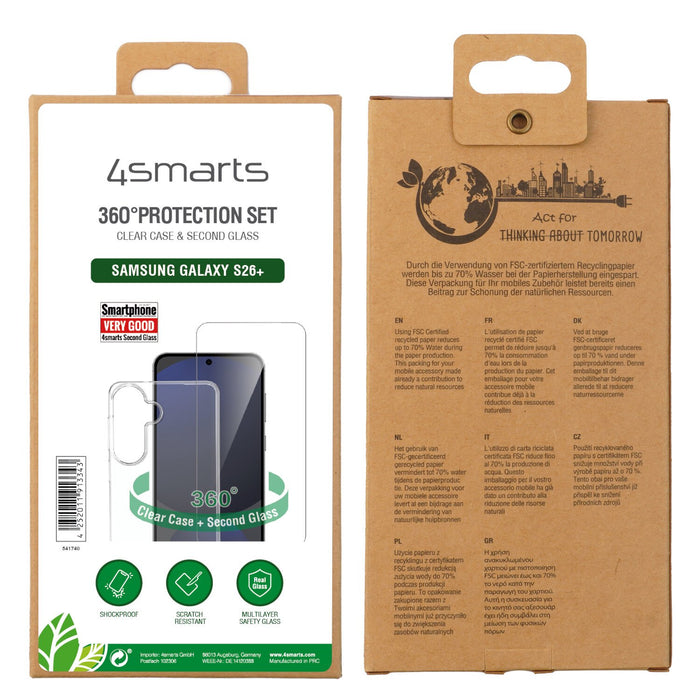 EAN 4252011913343 - 4smarts 541740 funda para teléfono móvil 17 cm (6.7") Transparente imagen 6