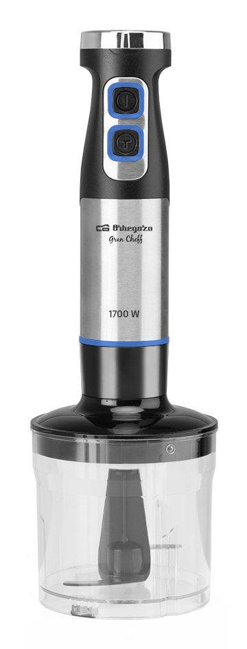 EAN 8435568408418 - Orbegozo BT 5017 0,9 L Batidora de inmersión 1700 W Acero inoxidable, Negro imagen 2