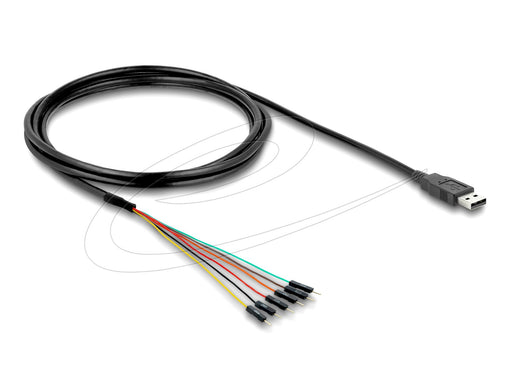 EAN 4043619639861 - DeLOCK 63986 convertidor, repetidor y aislador en serie USB 2.0 TTL Negro imagen 2