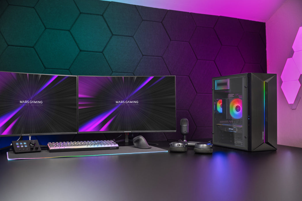 EAN 8435693110590 - Mars Gaming MC-Blaze Midi Tower Negro imagen 10