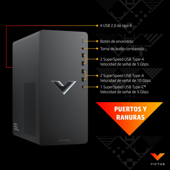 EAN 0196786500510 - Victus by HP 0157ns PC Intel® Core™ i5 i5-12400F 16 GB DDR4-SDRAM 512 GB SSD NVIDIA GeForce RTX 3050 Wind imagen 24