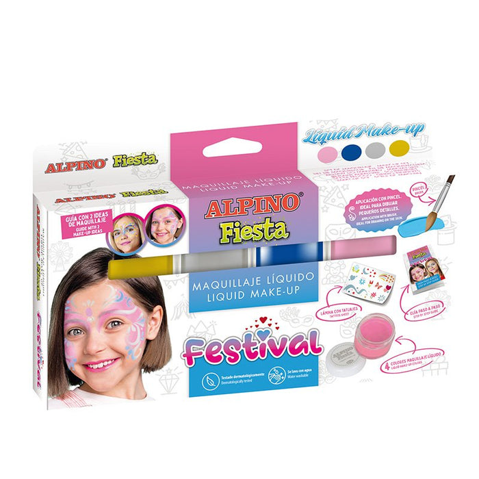 EAN 8413240612940 - Alpino DL000110 pintura para cara y cuerpo imagen 1