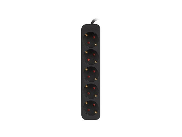 EAN 5901969429190 - Lanberg PS0-05F-0150-BK base múltiple 1,5 m 5 salidas AC Interior Negro imagen 3
