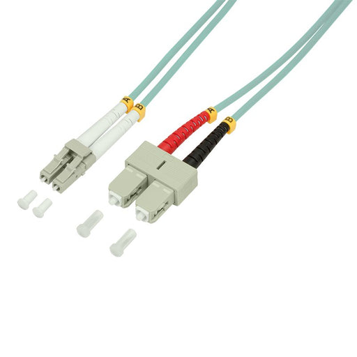 EAN 4052792017977 - LogiLink 10m, LC - SC Cable de fibra óptica e InfiniBand Azul imagen 1