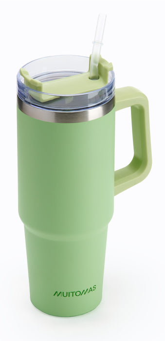 EAN 8021735219217 - Muitomas TRAVELMUG900GN taza de viaje 900 ml Verde Acero inoxidable imagen 4