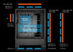 EAN 8436617920639 - ABYSM AI Pro 100 Workstation Torre Negro imagen 9