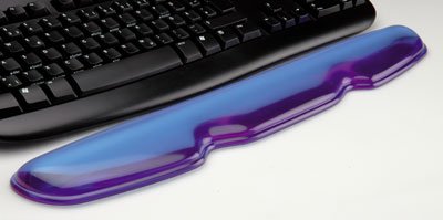 EAN 7611990171927 - ROLINE Wrist rest f/ keyboard, Silicone, Blue descansa muñecas Azul imagen 1