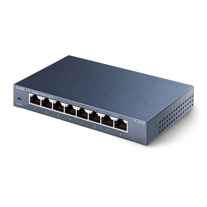 EAN 1210002616898 - TP-Link TL-SG108 No administrado Gigabit Ethernet (10/100/1000) Negro imagen 2