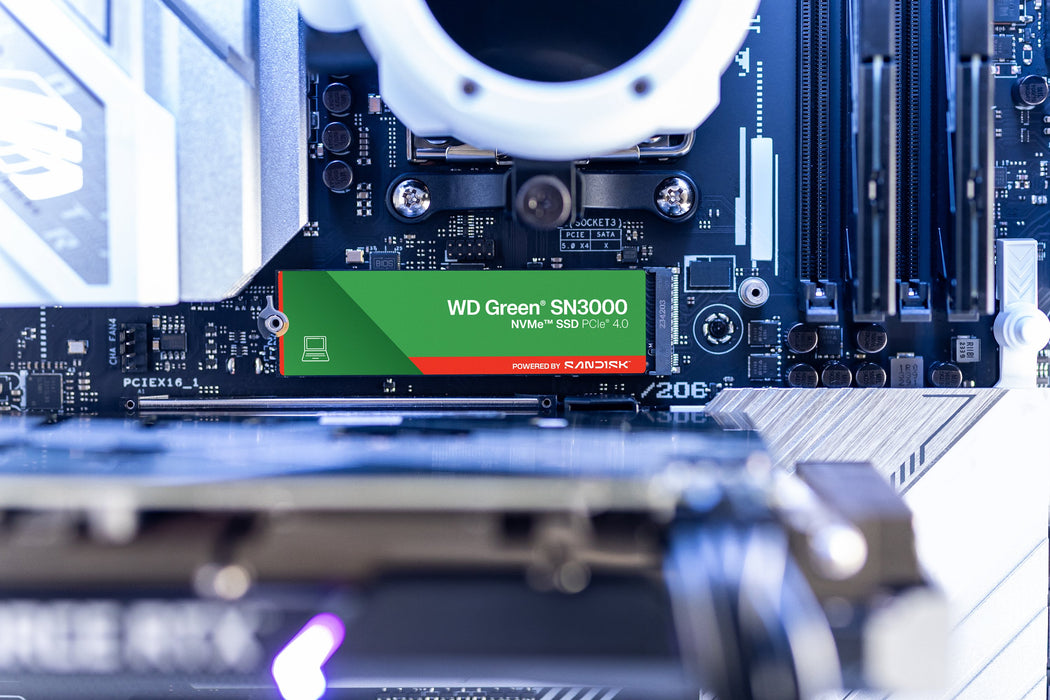 EAN 0718037907154 - SanDisk Green WD SN3000 NVMe 1 TB M.2 PCI Express 4.0 QLC 3D NAND imagen 10