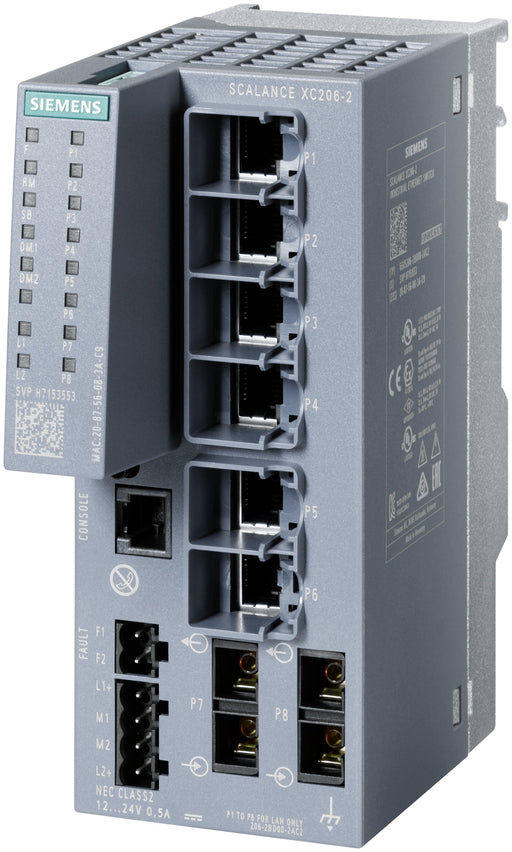 EAN 4047622314807 - Siemens 6GK5206-2BD00-2AC2 switch Gestionado imagen 1