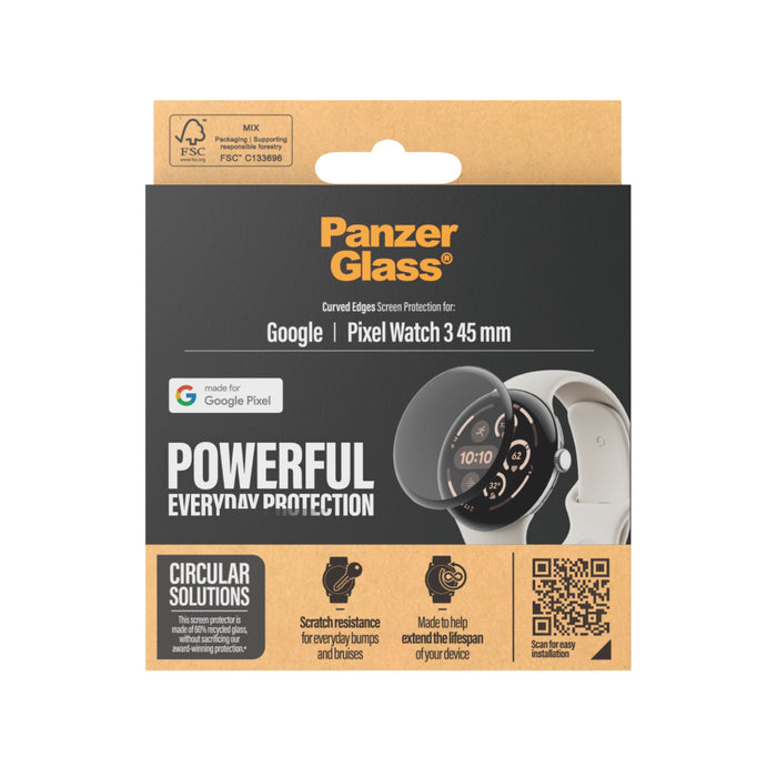 EAN 5711724037085 - PanzerGlass ® Screen Protector Google Pixel Watch 3 (45mm) | Ultra-Wide Fit Protector de pantalla 1 pieza imagen 3
