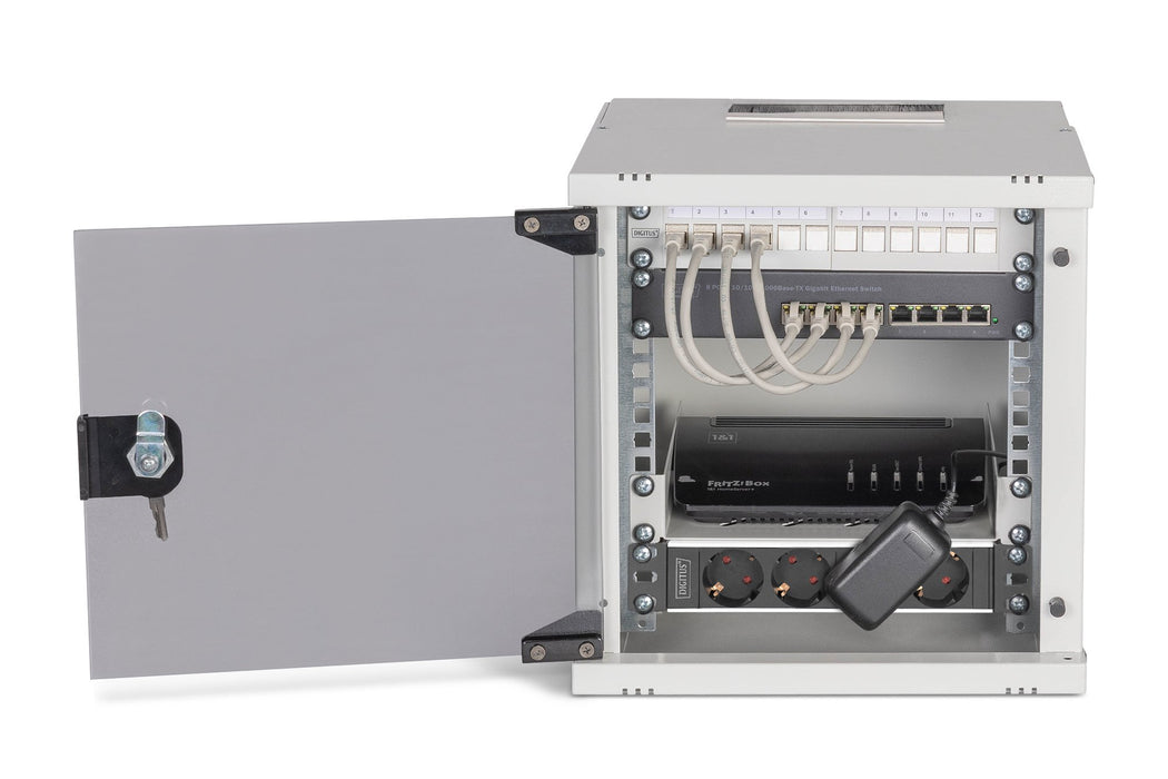 EAN 4016032499404 - Digitus DN-49100-SET armario rack Bastidor de pared Gris imagen 2