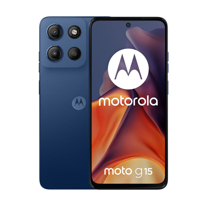 EAN 0840023295799 - Motorola moto g15 17,1 cm (6.72") SIM doble Android 15 4G USB Tipo C 8 GB 128 GB 5200 mAh Marina imagen 2