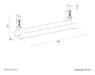 EAN 8721246340027 - Neomounts ADS07-121BL organizador de cables Escritorio Bandeja de cables Negro 1 pieza(s) imagen 9