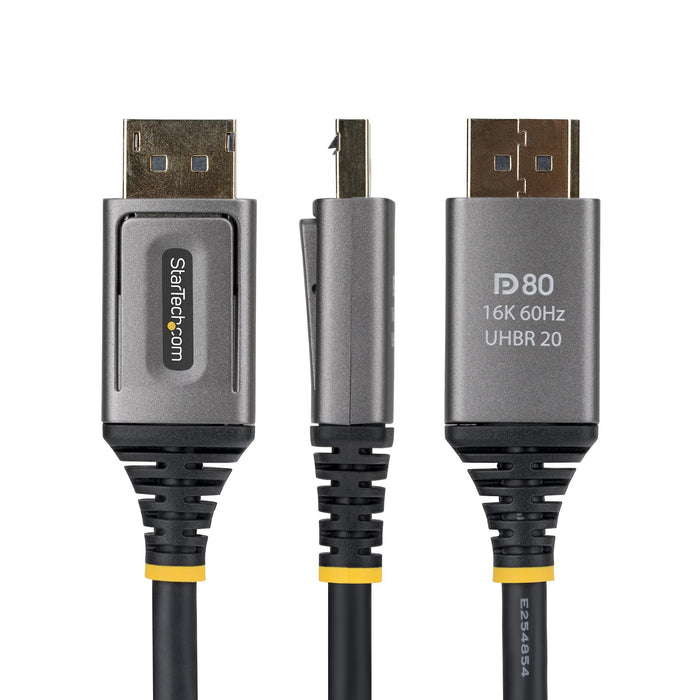 EAN 65030936569 - StarTech.com DP21V-150C-DP80-CBL cable DisplayPort Negro imagen 3