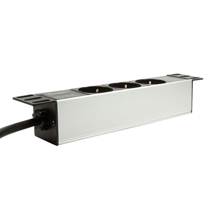 EAN 4052792026719 - LogiLink PDU3B01 unidad de distribución de energía (PDU) 3 salidas AC 1U Negro imagen 4