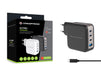 EAN 4015867236536 - Conceptronic ALTHEA18B cargador de dispositivo móvil Universal Negro Corriente alterna Carga rápida Inter imagen 3