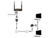 EAN 5901969423808 - Lanberg ADS-RJ45-2RJ45-OS cable divisor y combinador Divisor de señal para cable coaxial Negro imagen 2