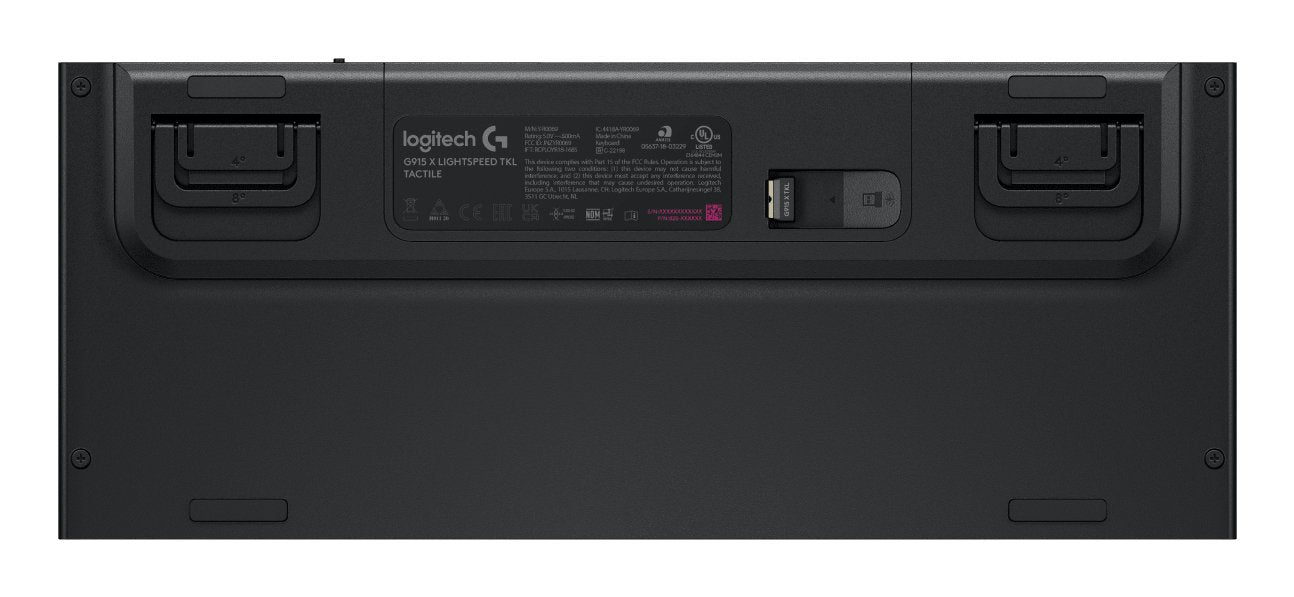 EAN 5099206121515 - Logitech G G915 X Lightspeed teclado Juego USB + RF Wireless + Bluetooth QWERTY Internacional de EE.UU. N imagen 5