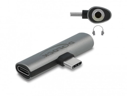 EAN 4043619641864 - DeLOCK 64186 cambiador de género para cable USB Type-C + 3.5mm imagen 1