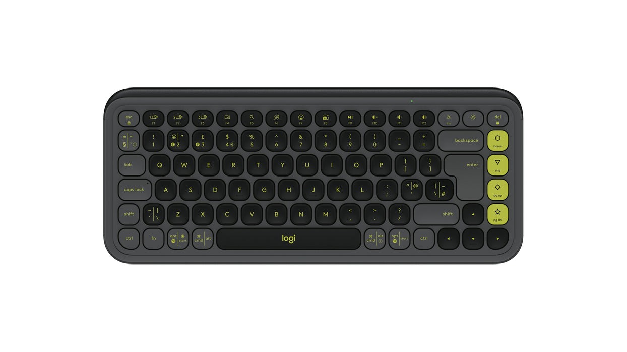 EAN 5099206127487 - Logitech POP Icon Keys teclado Universal Bluetooth QWERTY Inglés del Reino Unido Grafito imagen 1