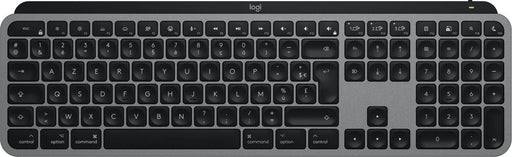 EAN 5099206114685 - Logitech Master MX Keys S for Mac teclado Oficina RF Wireless + Bluetooth AZERTY Francés Aluminio, Negro imagen 1