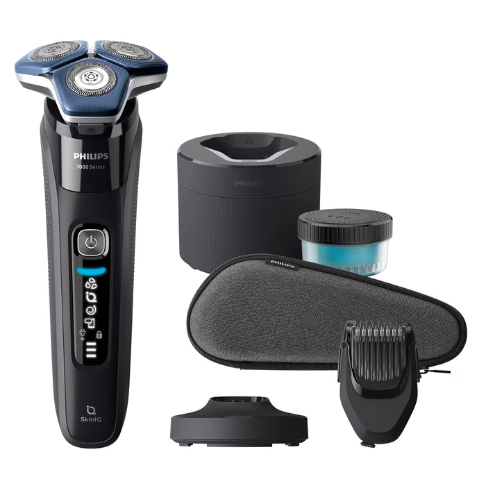 EAN 8720689010931 - Philips SHAVER Series 7000 S7886/58 afeitadora Máquina de afeitar de rotación Recortadora Negro imagen 2