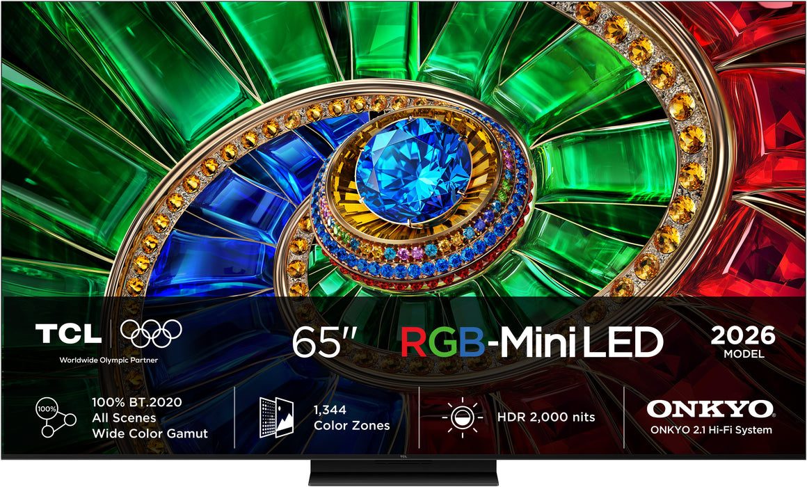 EAN 5901292529994 - TCL RM7L 65RM7L Televisor 165,1 cm (65") 4K Ultra HD Smart TV Wifi Negro 2000 cd / m² imagen 1
