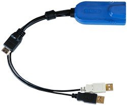 EAN 0785813334183 - Raritan Digital HDMI, USB CIM cable para video, teclado y ratón (kvm) Multicolor, Negro 0,3 m imagen 1